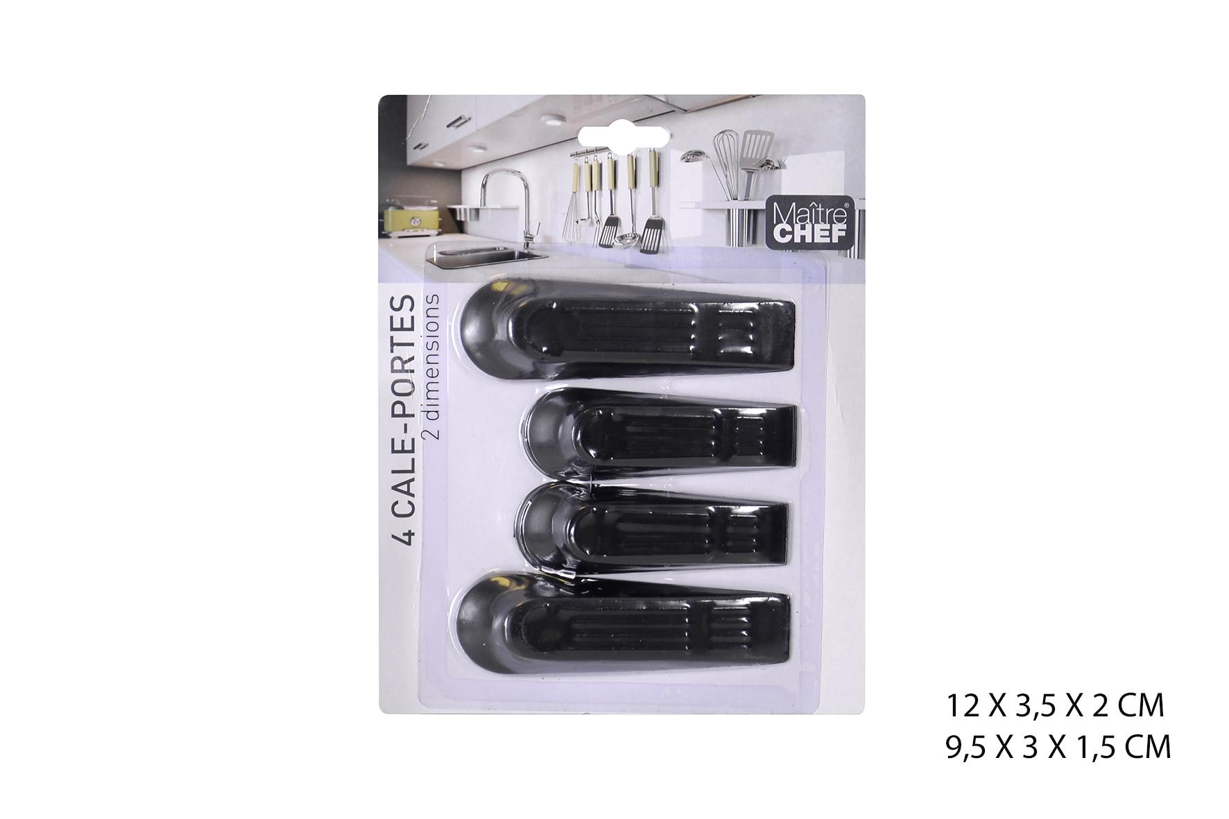 SET 4 CALE PORTES PLASTIQUE
