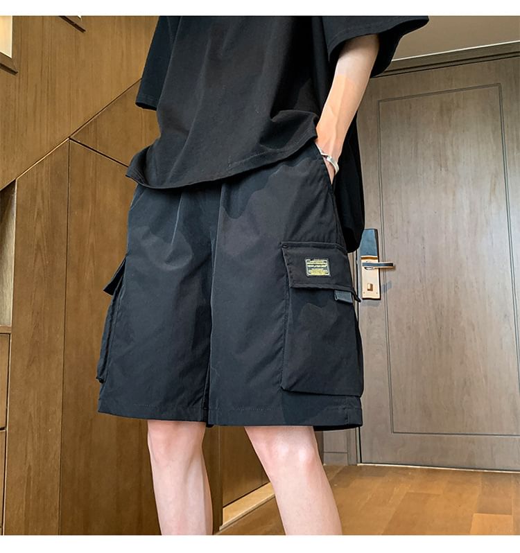Neonity Wear - Mid Rise Plain Cargo Shorts