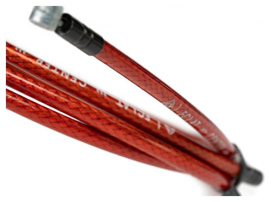 Câble de Frein Eclat The Center 130cm Translucide Rouge