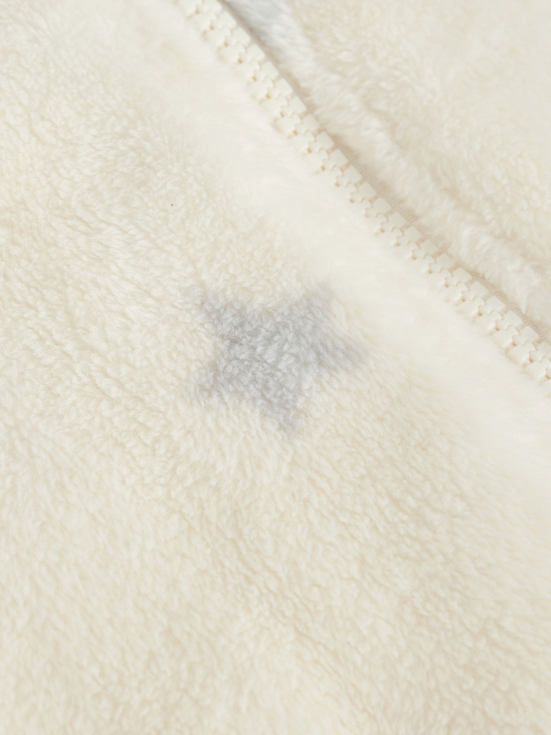 Grijs met sterren - Fleece babypyjama