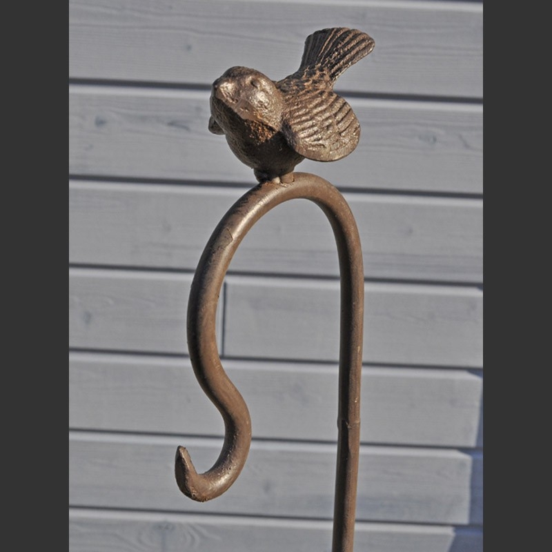 Tuteur crochet oiseau 6x12x155cm
