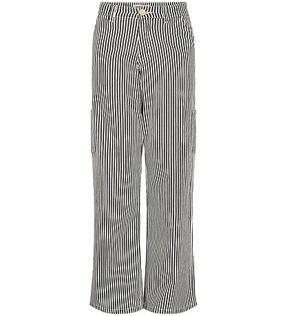 Sofie Schnoor Mädchen Jeans - Gestreift - Black