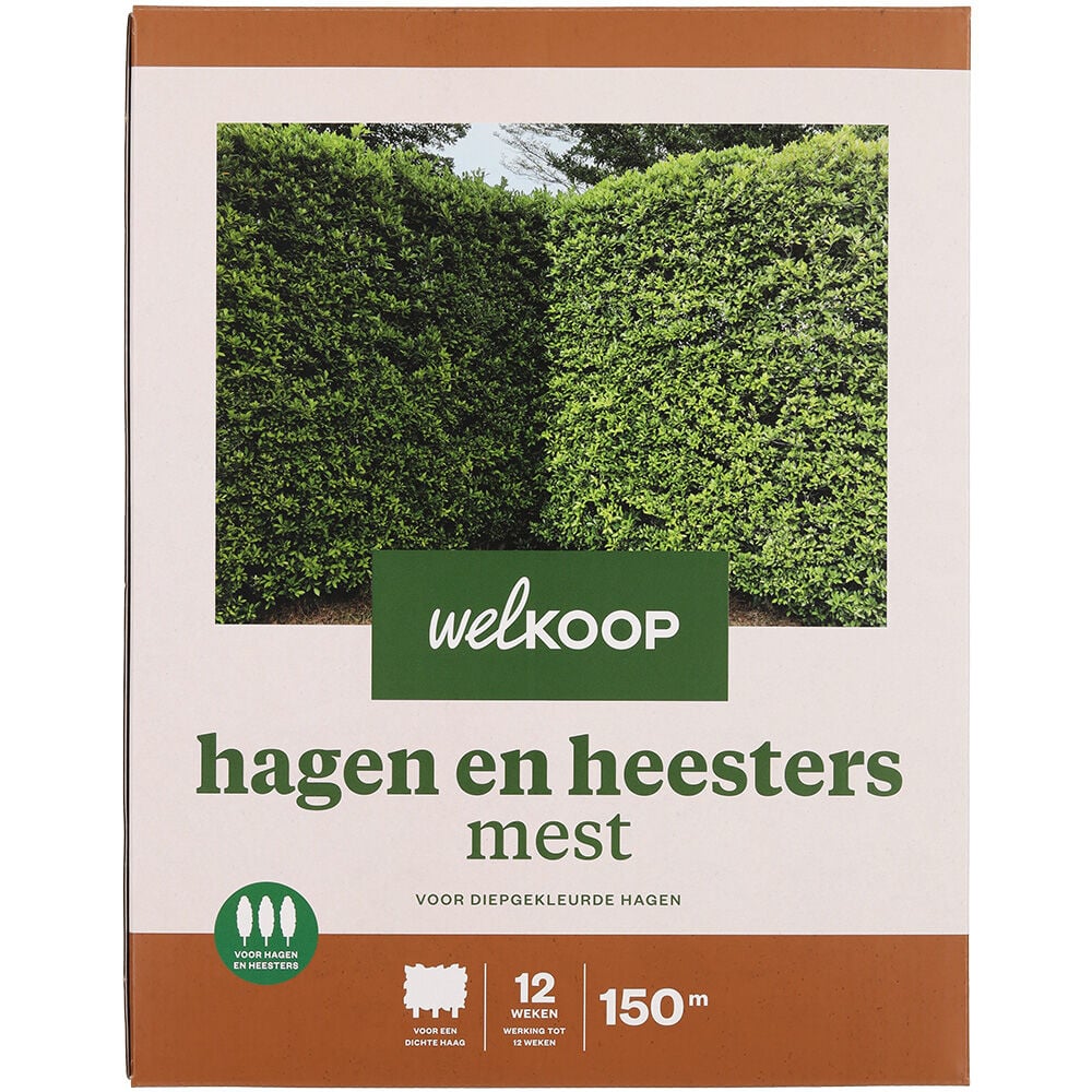 Welkoop - Hagen en heestersmest - 4 Kilogram