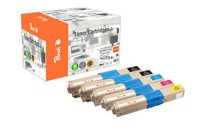 Toner OKI 4650871x 2x Black, 1x Cyan, Magenta, Yellow<br>Tonerset: Cyan, Magenta, Yellow, 2x Black