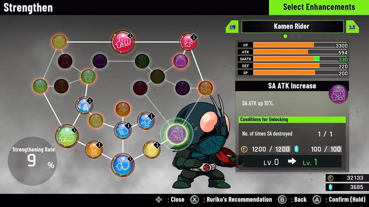 SD Shin Kamen Rider Rumble (Import)- Nintendo Switch