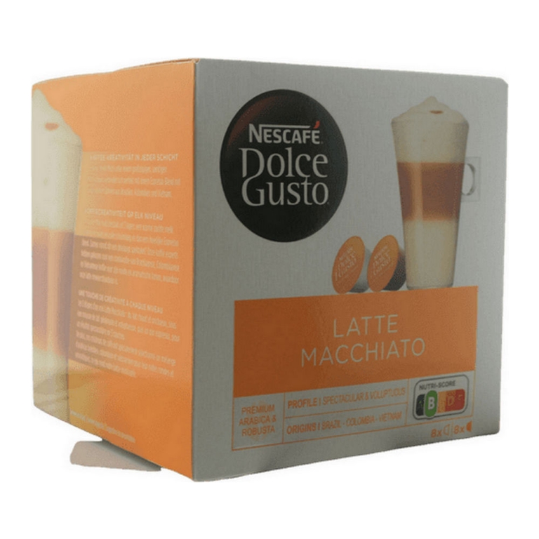 Dolce Gusto | Nescaf\u00e9 Latte Macchiato | 3 x 16 cups