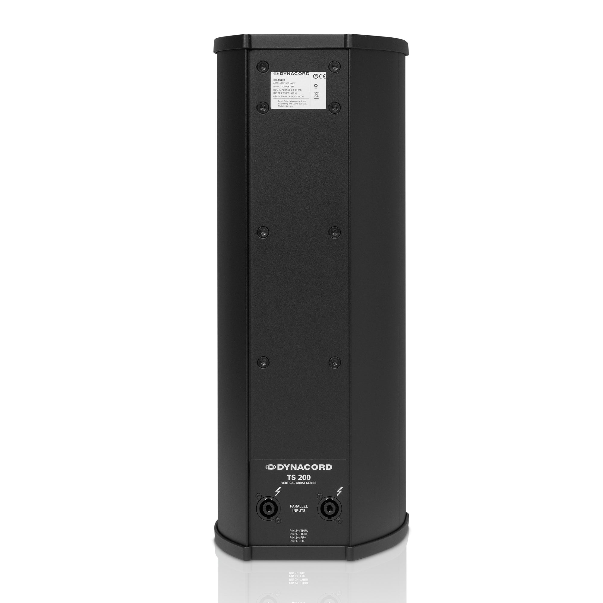 Dynacord TS 200 2-weg 6-inch full-range luidspreker zwart