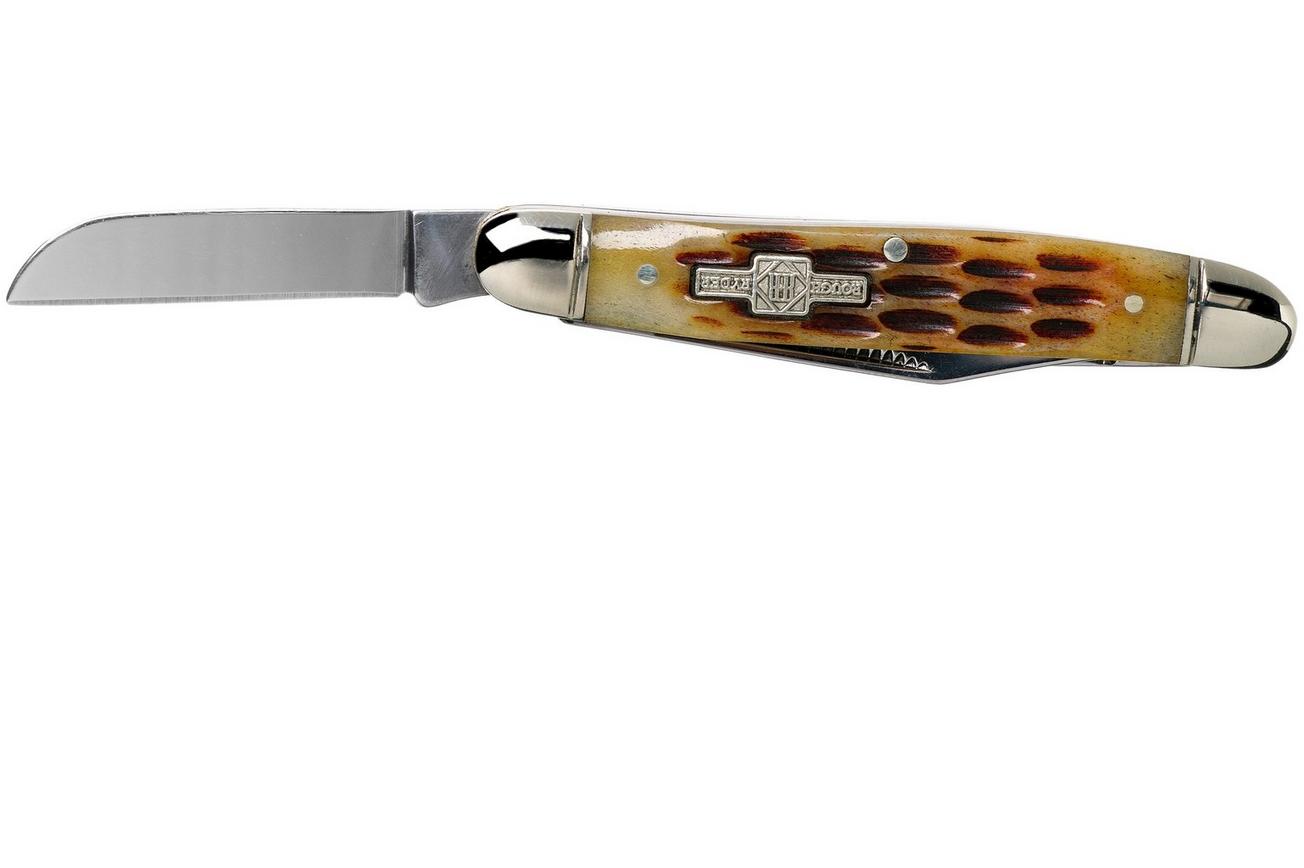 Rough Ryder Small Stockman Amber Bone RR194 slipjoint zakmes