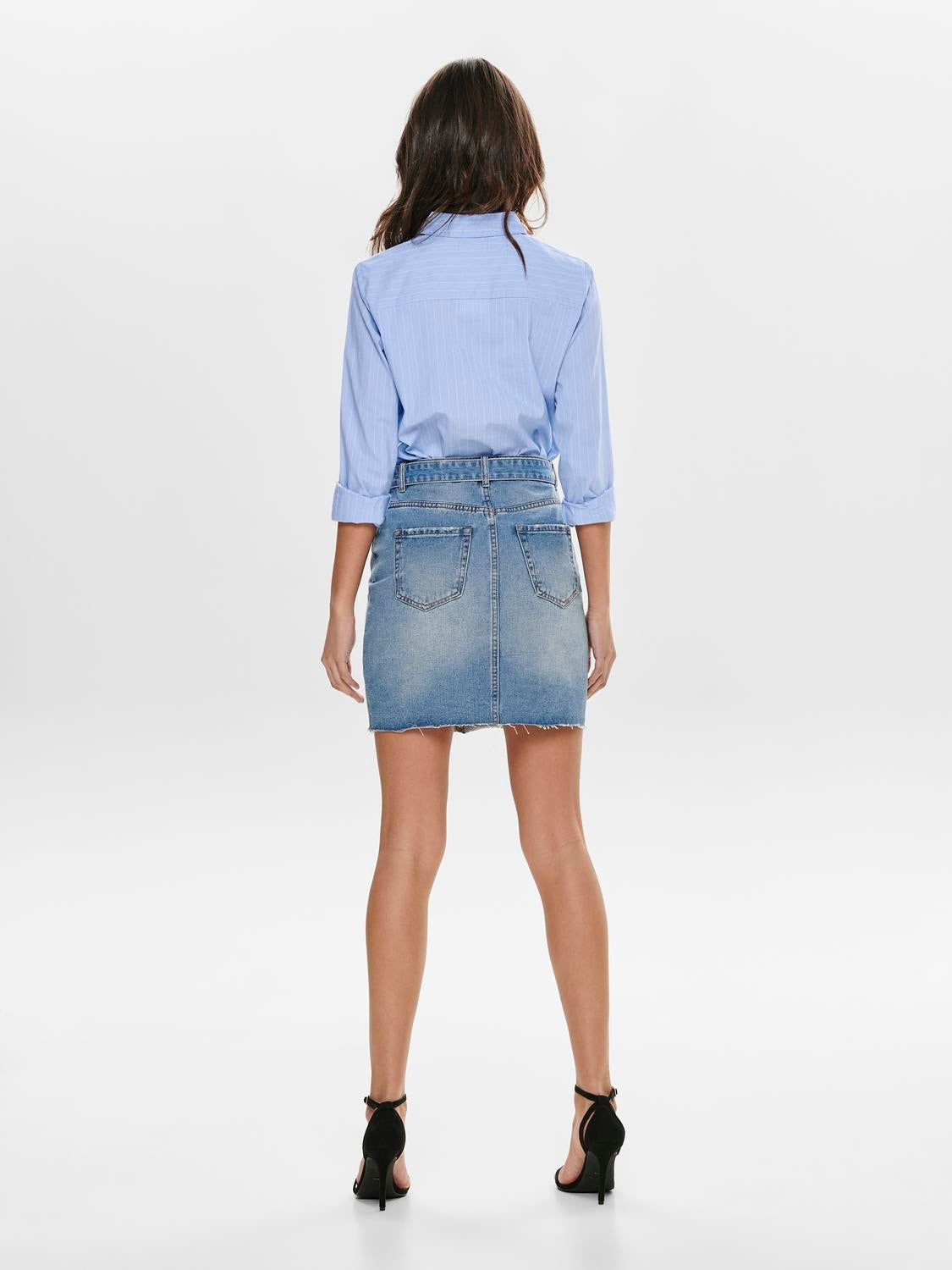 JDYMIO Hemd Cashmere Blue