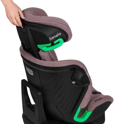 Lionelo Harmony i-Size Bilstol, Pink Mauve Bamboo