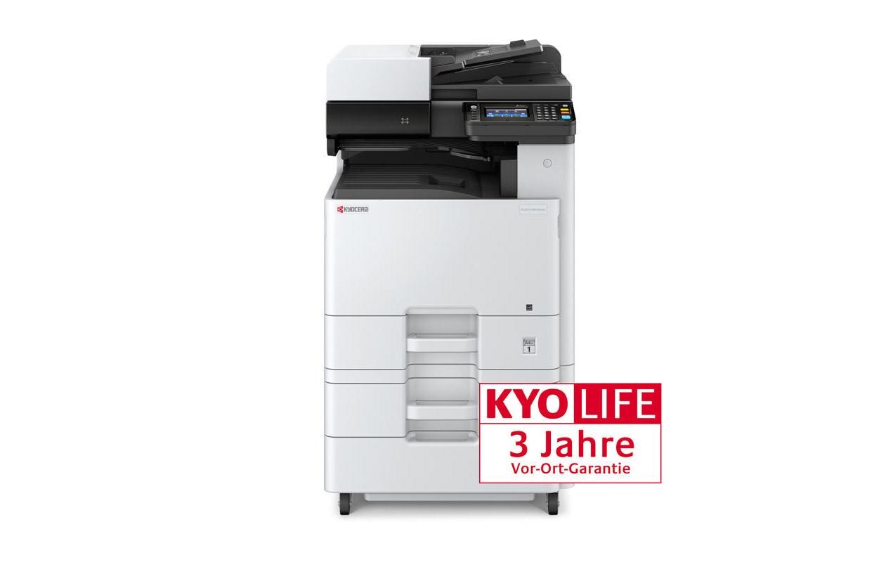 Multifunktionsdrucker ECOSYS M8124CIDN/KL3 inkl. PF-470<br>3-in-1-Farblaser-Multifunktionsdrucker für Formate bis A3