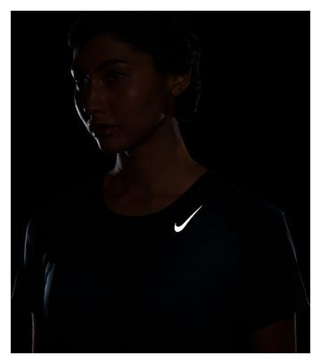 Maillot manches courtes Nike Dri-FIT Race Bleu Femme