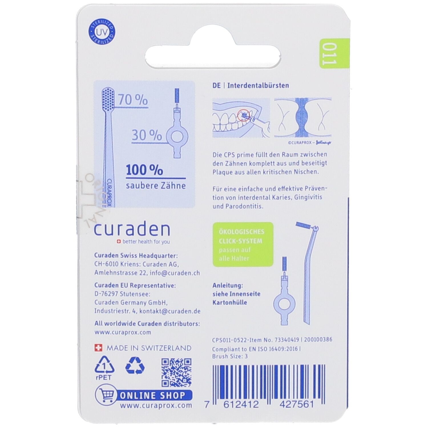 Curaprox® Interdental hellgrün