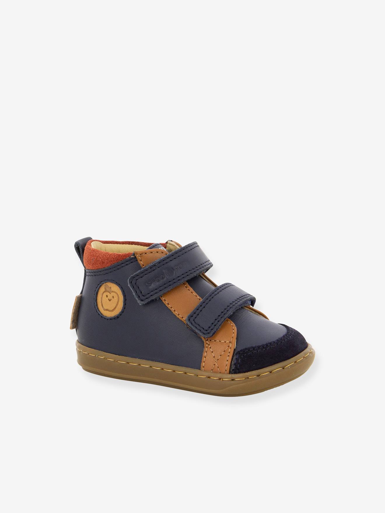 Botas de cano curto para bebê Bouba New Scratch Regatta SHOO POM® azul marinho