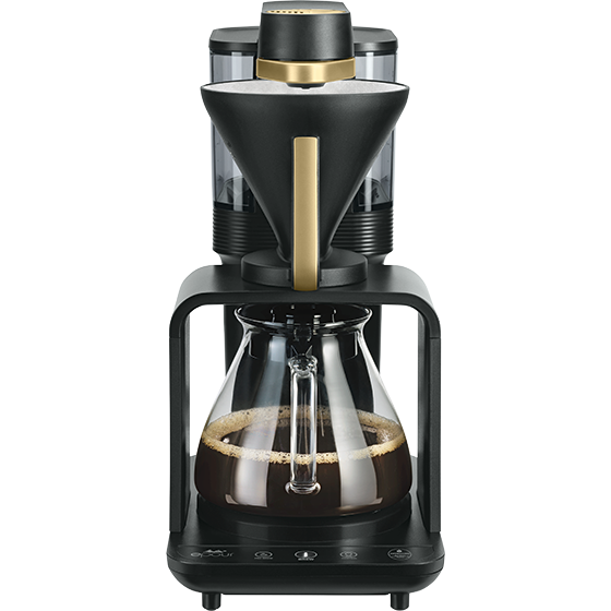 epour®|Filterkaffeemaschine Schwarz-Gold