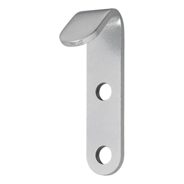 Påskruningskrok metall 52 x 13 x 2 mm