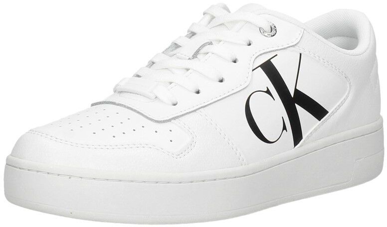 Calvin Klein Cupsole Laceup Basket Low LTH wit