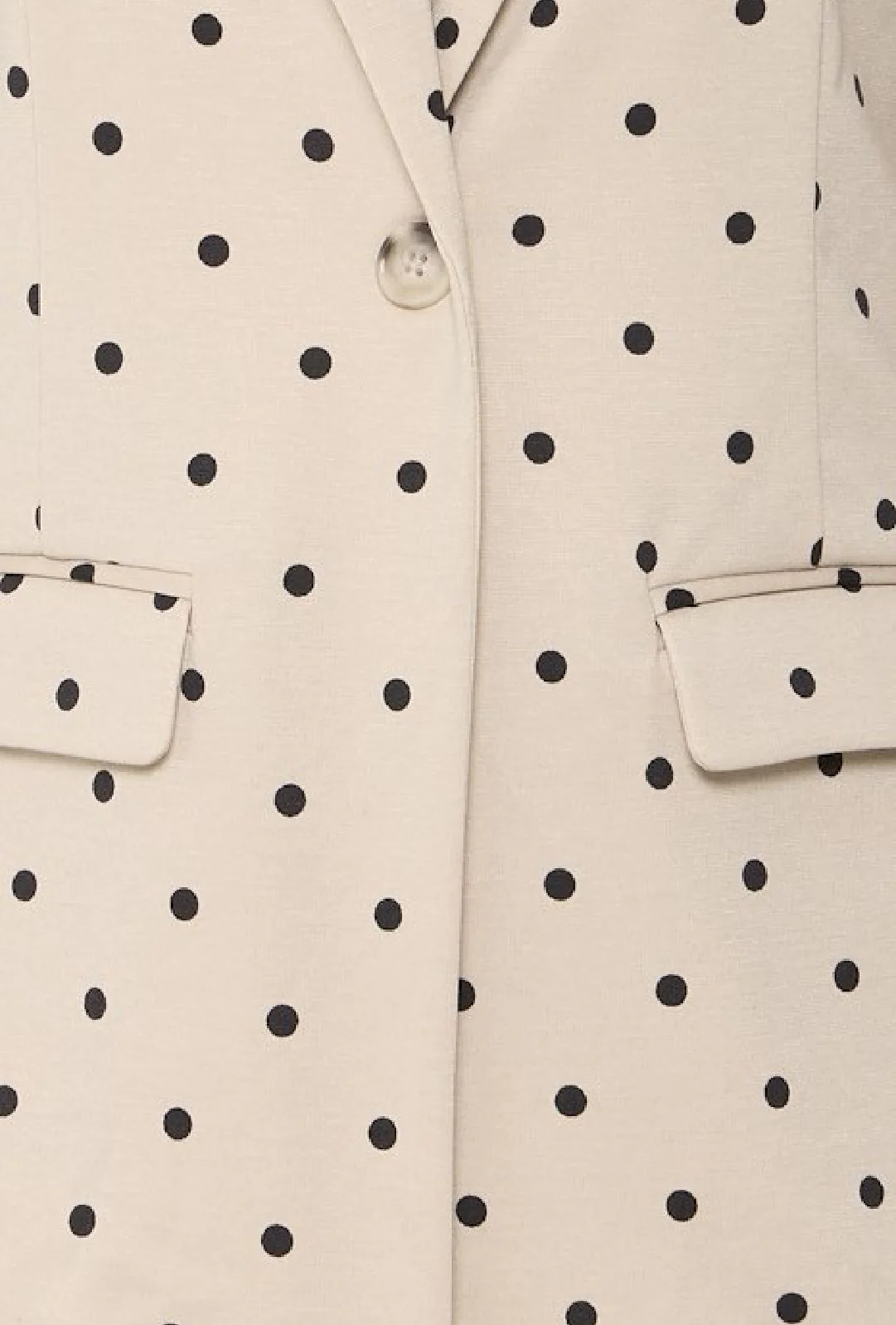 Ichi Ixkate Dot Long Blazer