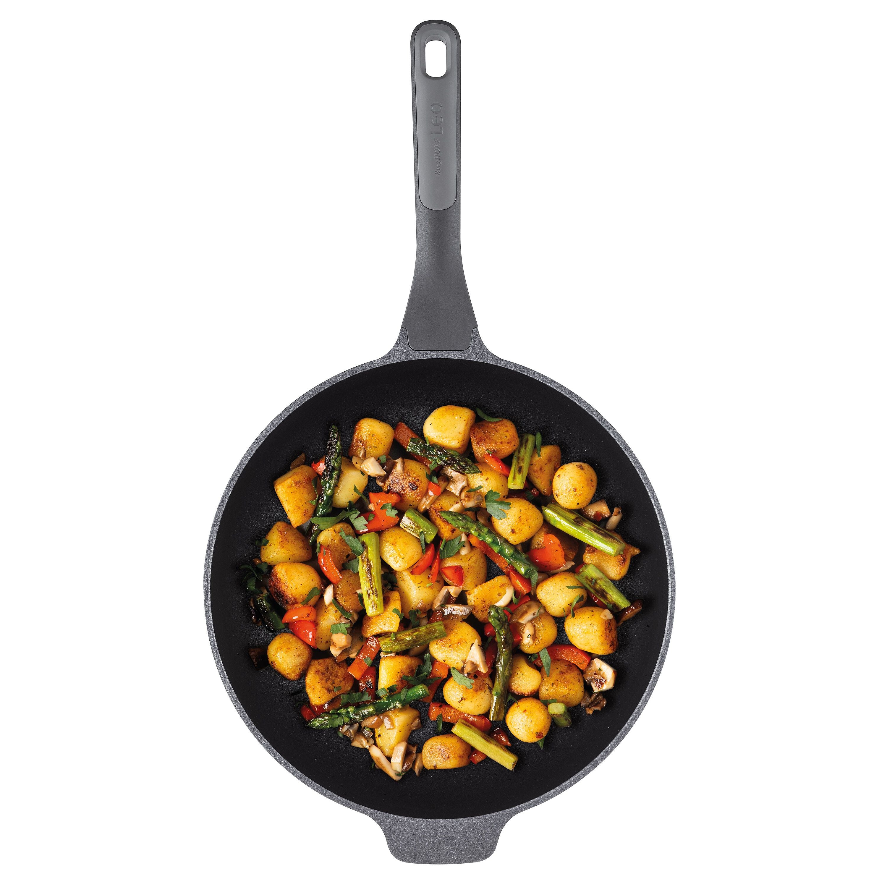 BergHOFF LEO STONE  Wok - Schwarz / B: 30.0 cm