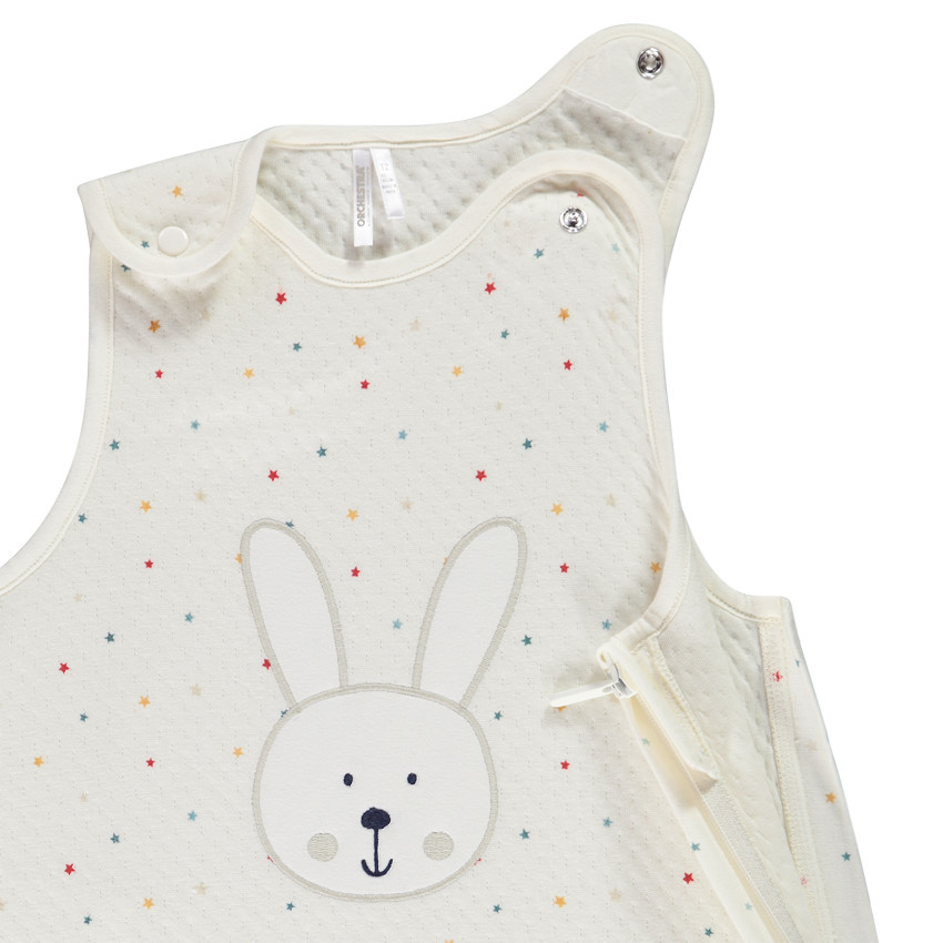 Turbulette sans manches matelassée Lapin TOG 1 pour bébé