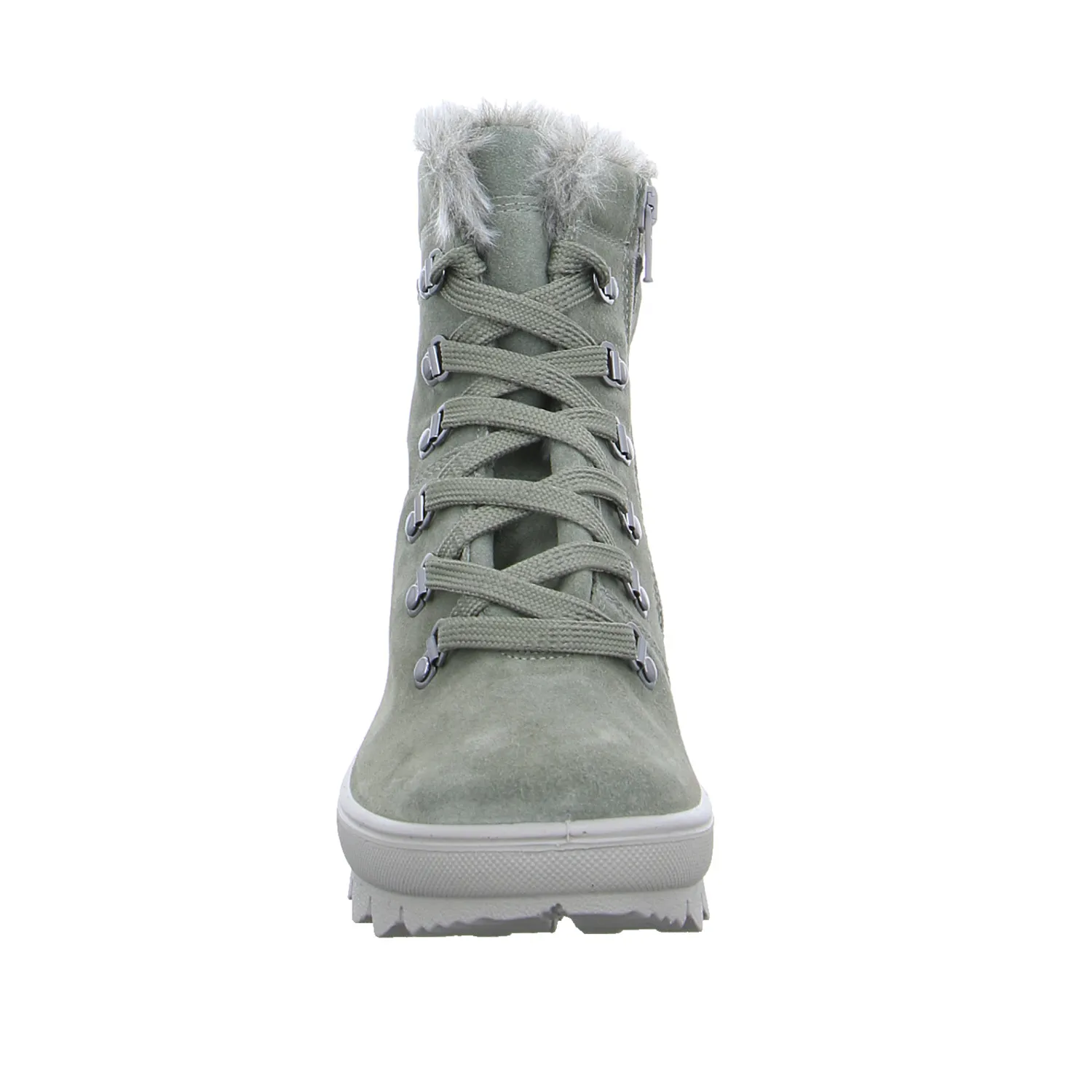 LEGERO Snowboot Grün Leder  mit Gore-Tex Membrane