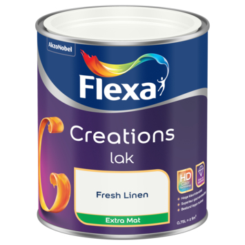 Flexa Creations binnenlak extra mat fresh linen 750 ml