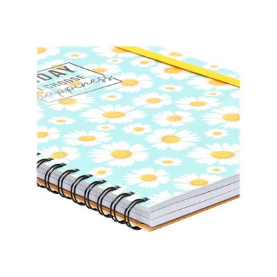 Legami - Carnet notebook 3-en-1 - A4 maxi - daisy