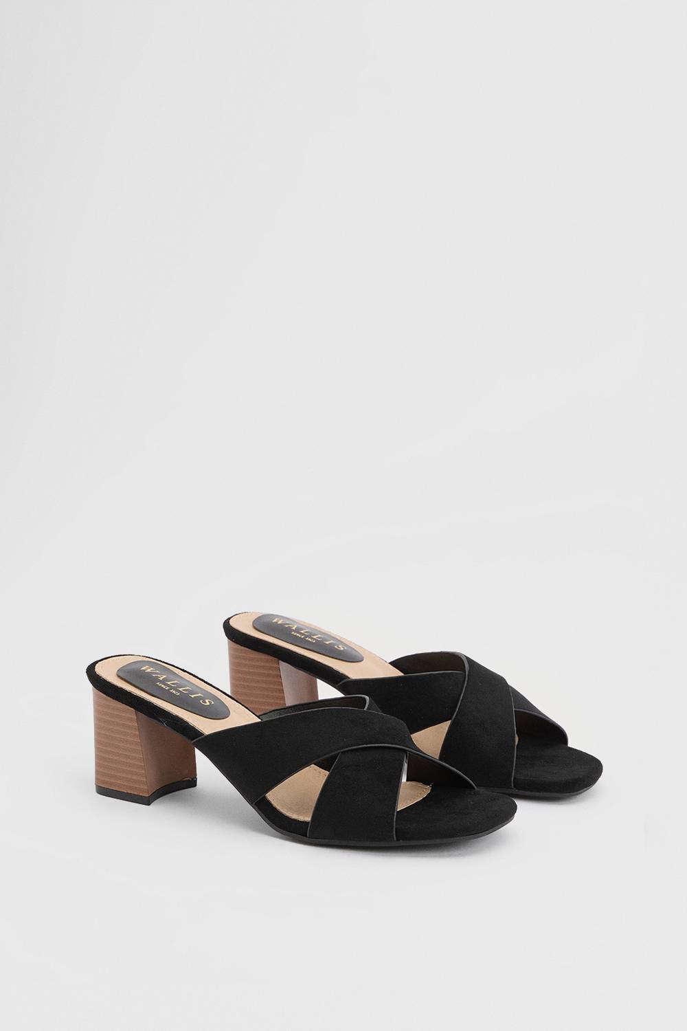 Wallis Mules À Brides Croisées En Synthétique Beau