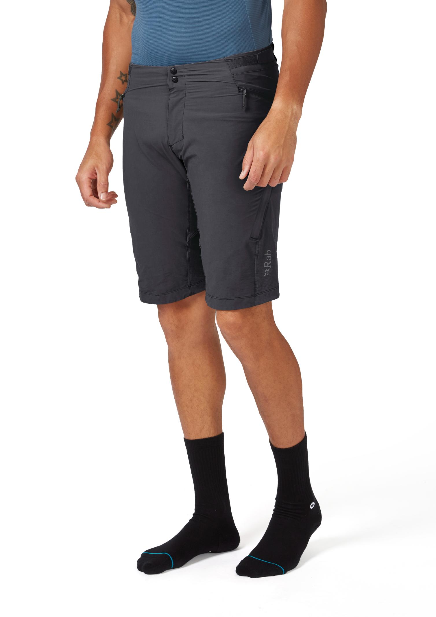 Rab Cinder Crank Shorts 12inch Anthracite