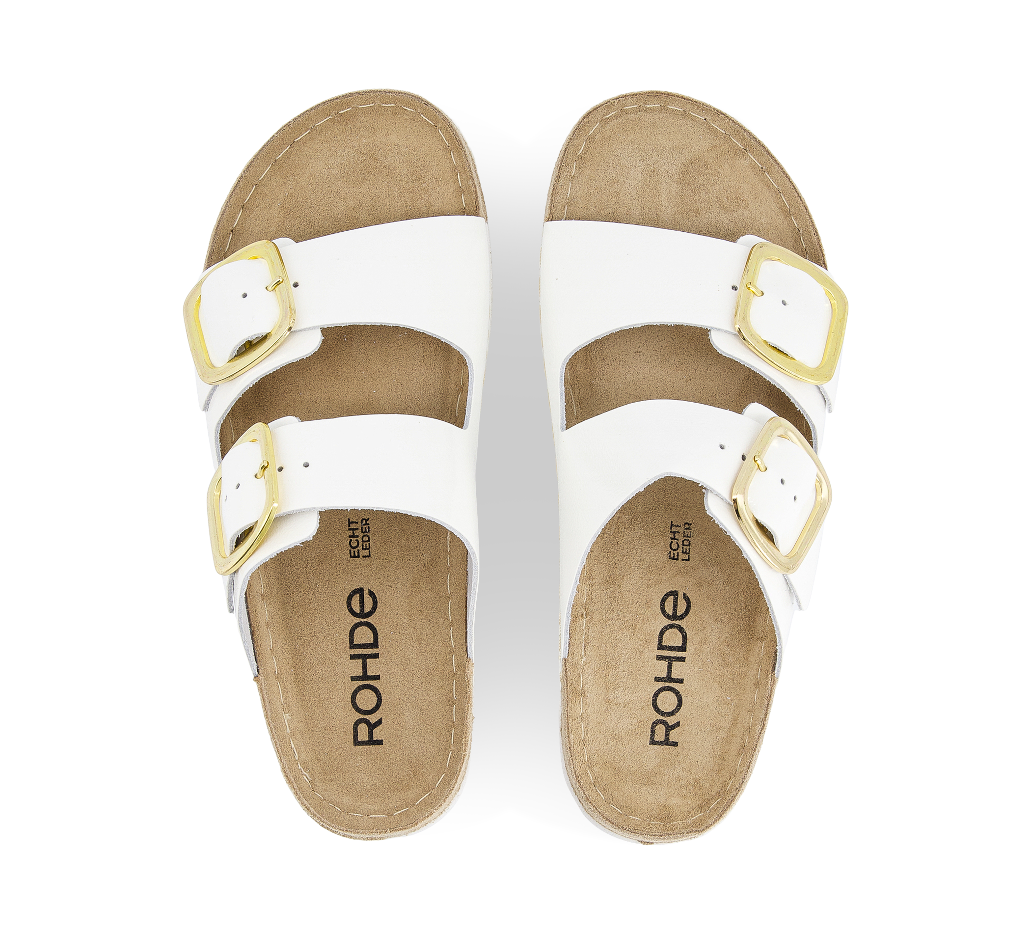 Rohde Rodigo - Offene Hausschuhe weiss