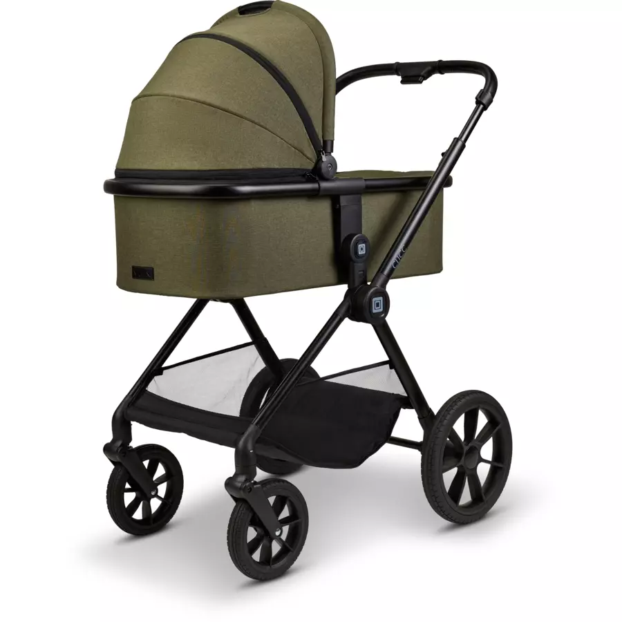 MOON Kombikinderwagen Clicc moss green melange