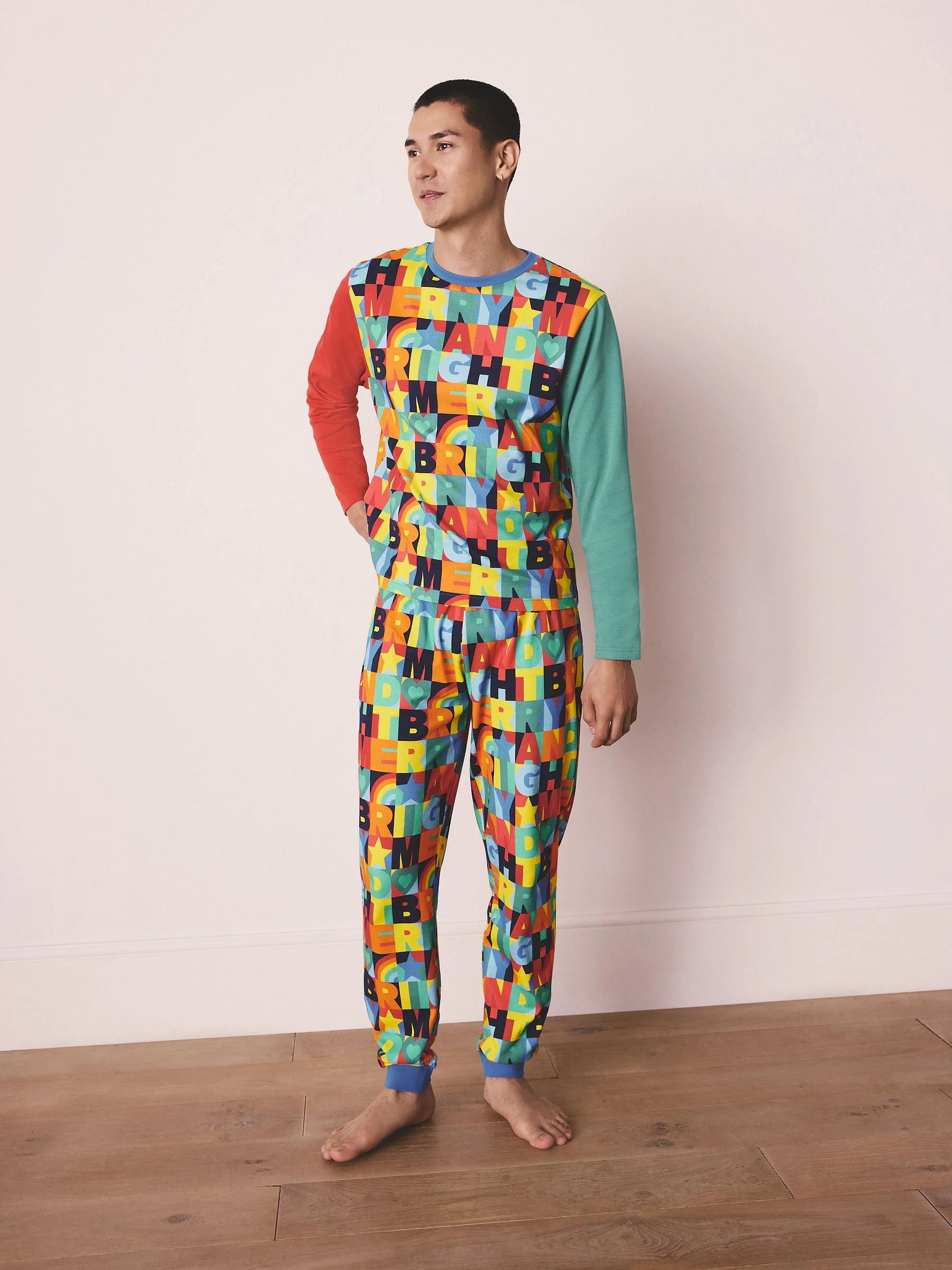 Little Bird by Jools Oliver Adults Christmas Happy and Bright Pyjamas Set