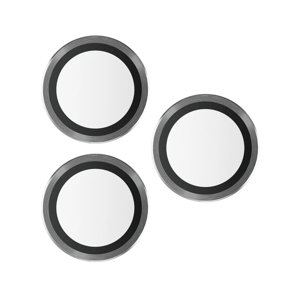 PanzerGlass - HOOPS Kameralinsebeskytter til iPhone 13 Pro - 13 Pro Max - Sort