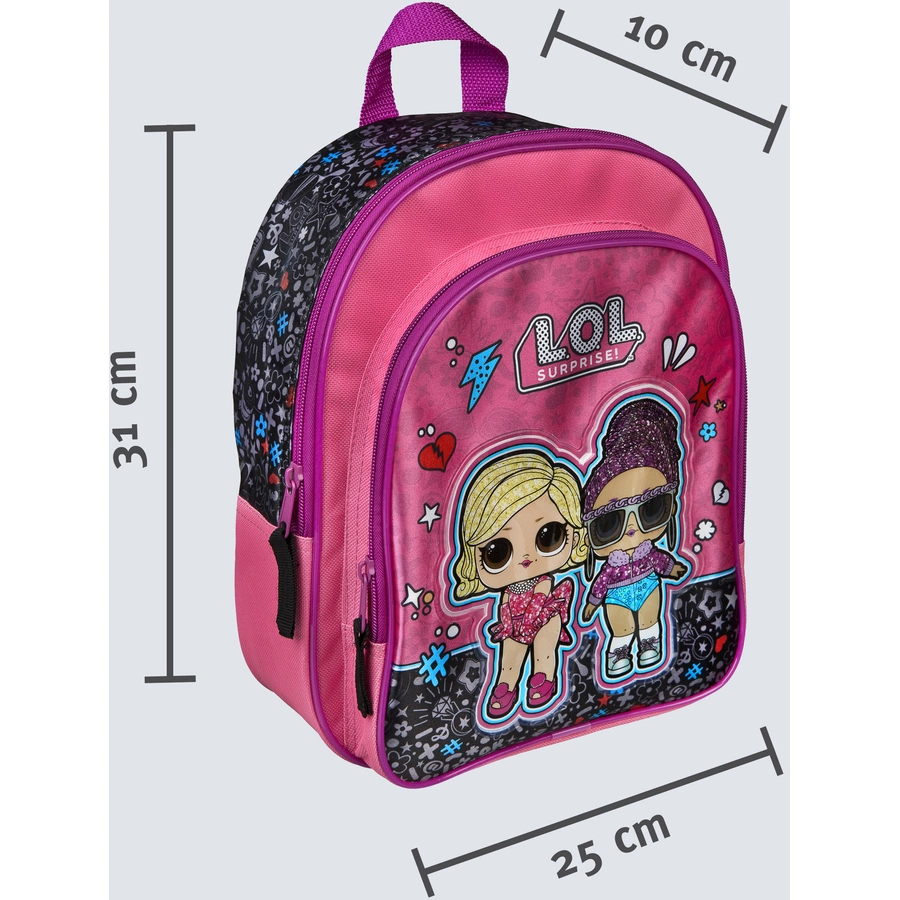 Undercover Rucksack mit Vortasche LOL Surprise