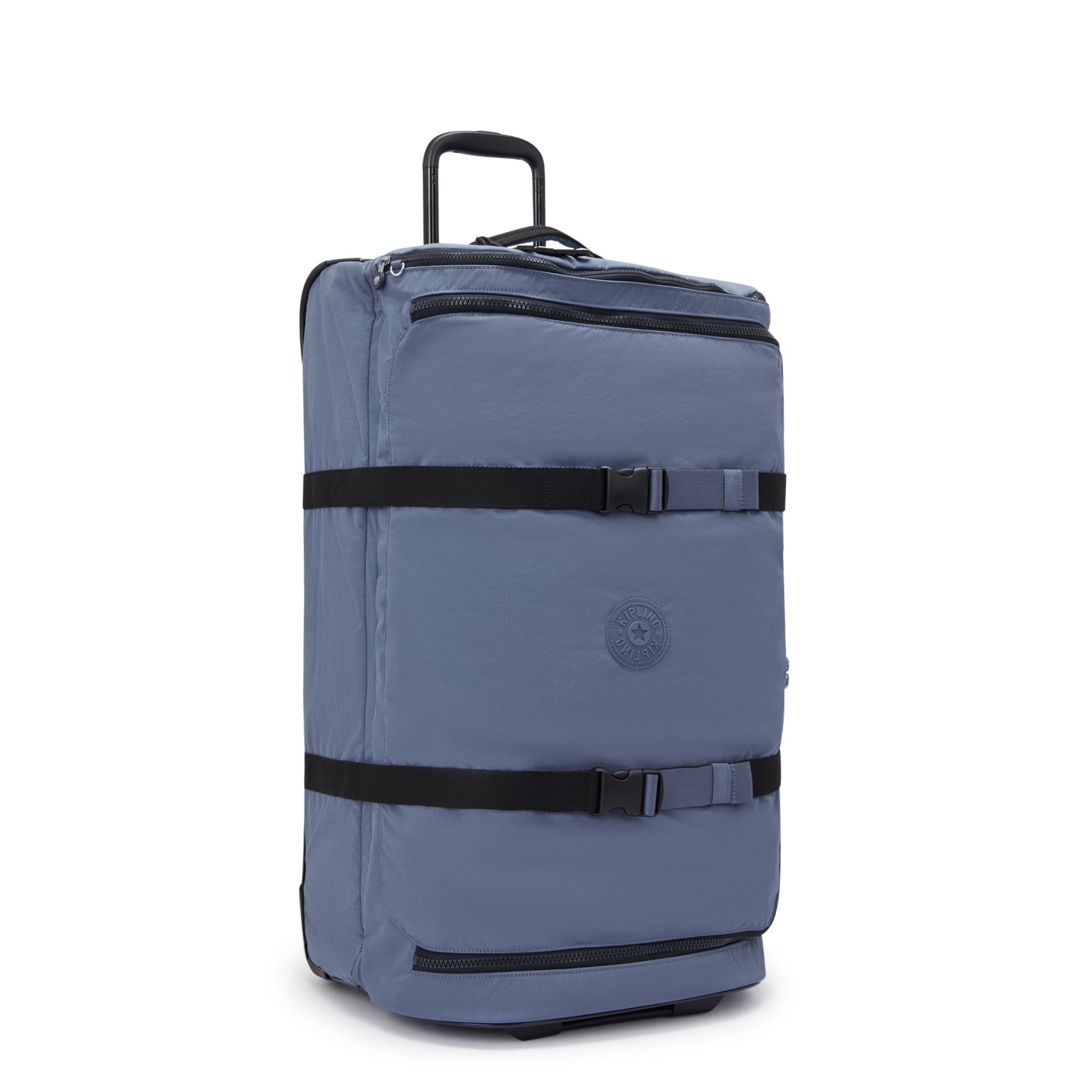 AVIANA L Grande valise à roulettes avec sangles ajustables - Blue Lover