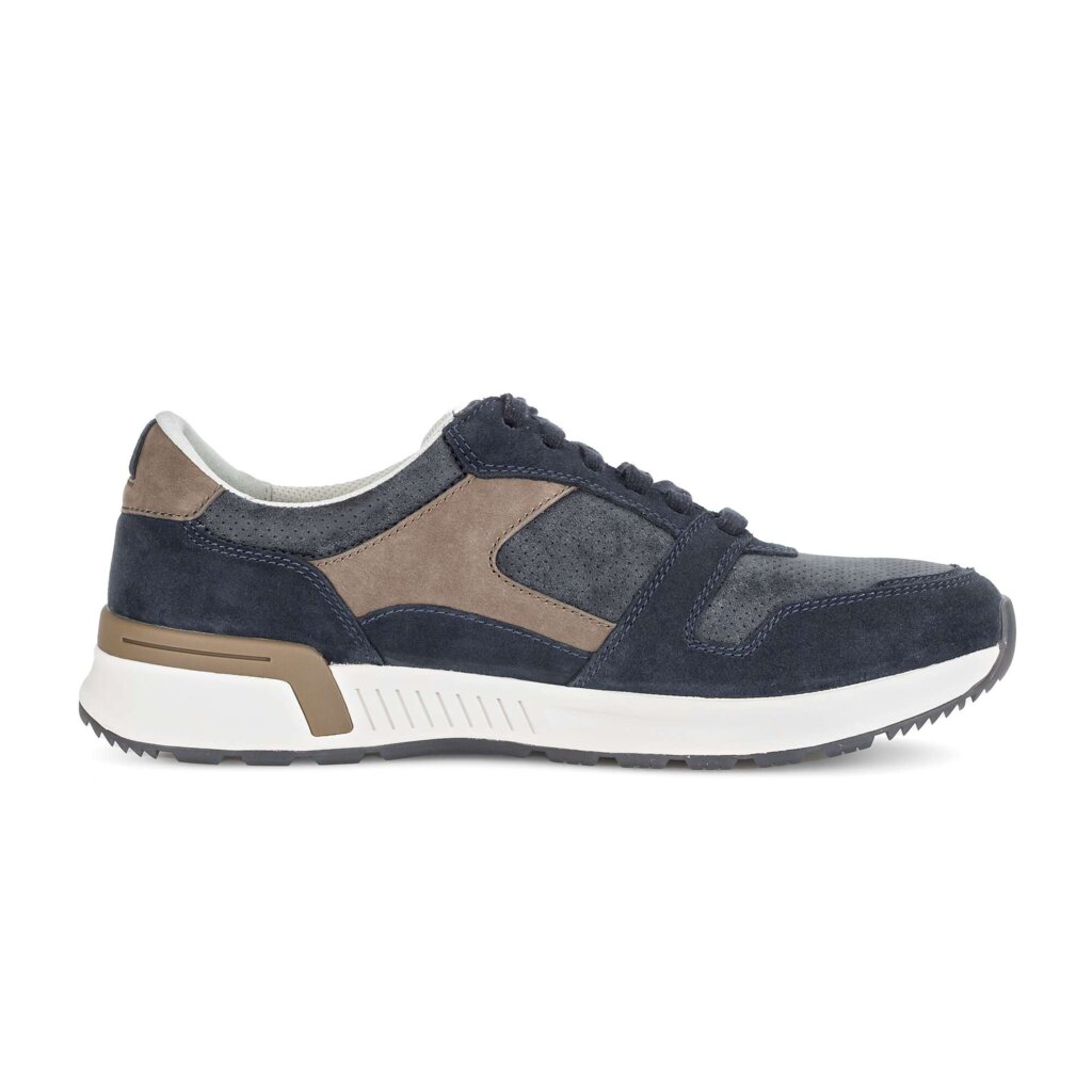 Lage sneaker blauw