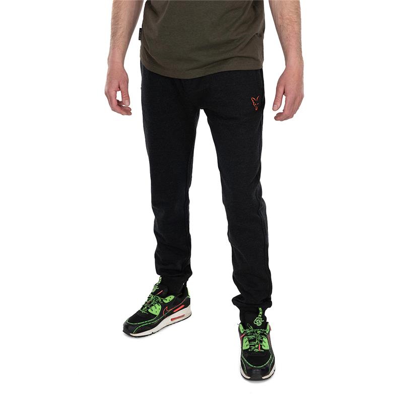Pantalon Homme Fox Collection Lw Jogger Black & Orange - Noir