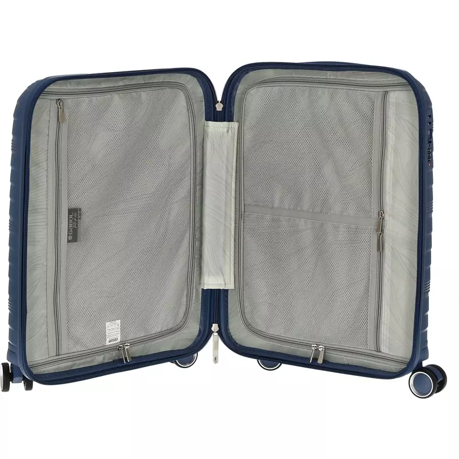 Gabol Kiba - 4-Rollen-Kabinentrolley 54 cm blue