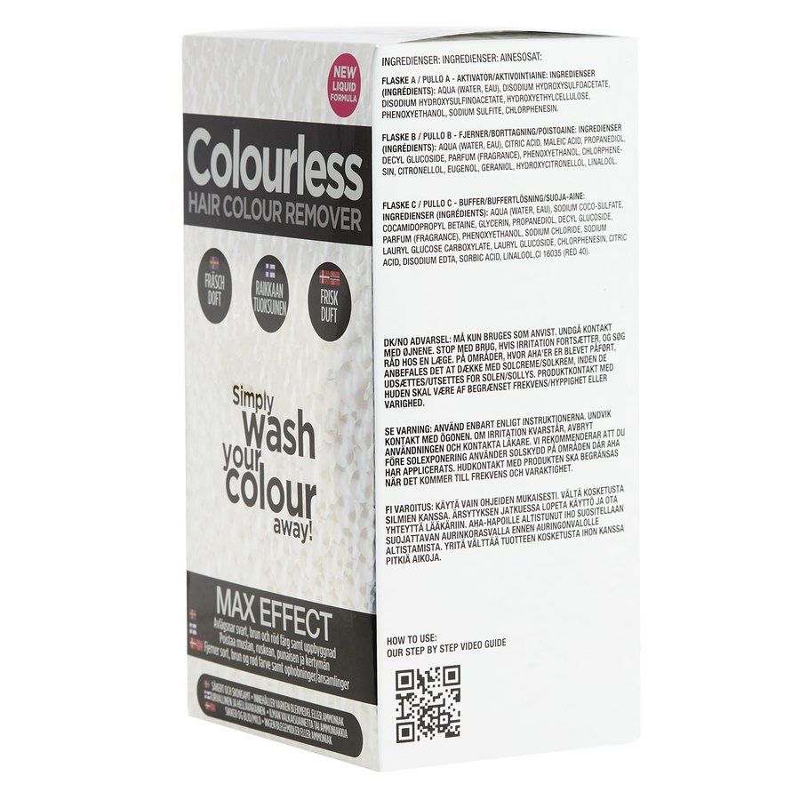 Colourless Max Effect Hair Colour Remover Nordic 280ml