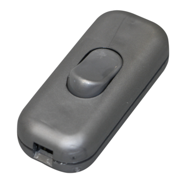 HANDSON snoerschakelaar aluminium