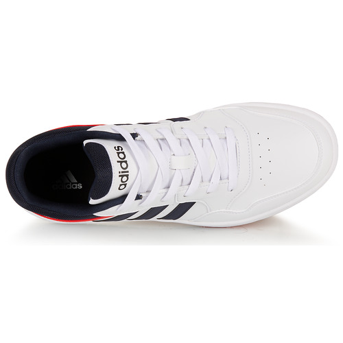Adidas Sportswear - HOOPS 3.0 - Blanc / Marine / Rouge