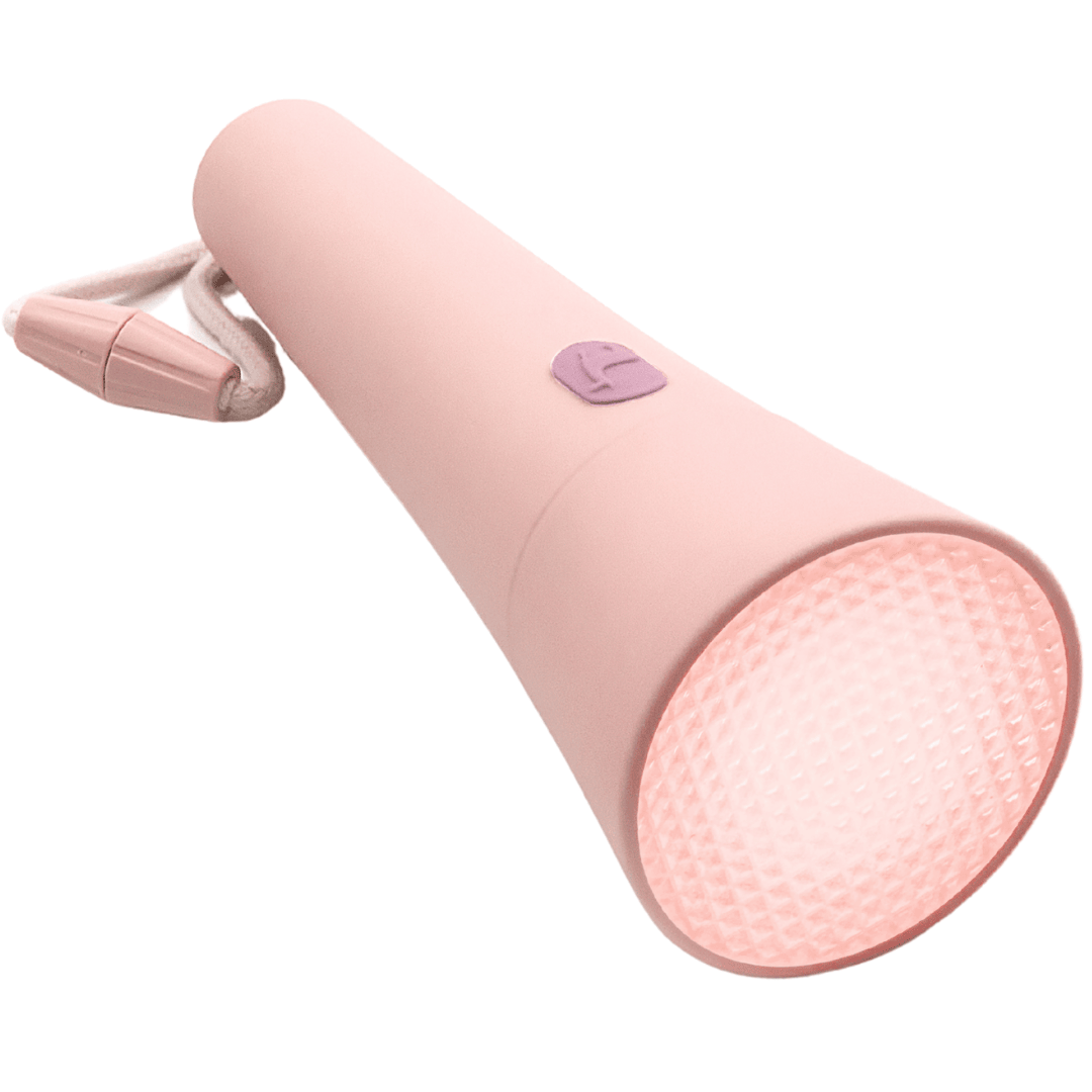 Lalarma zaklamp roze