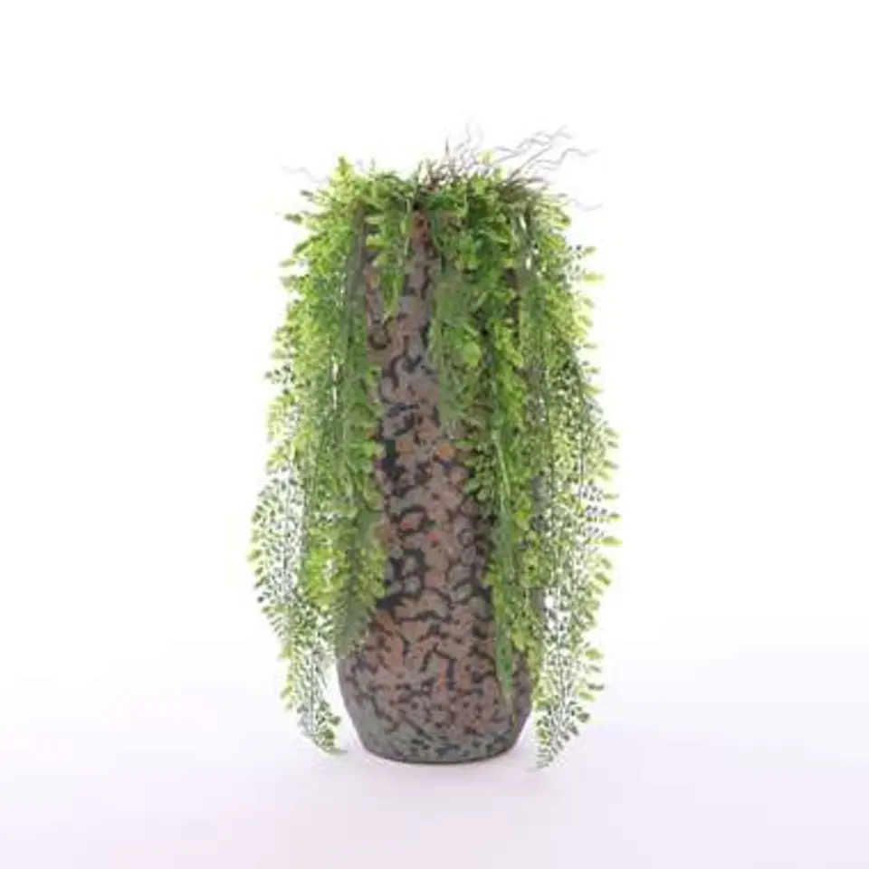 Mica Decorations Clemente Vaas - H55 x Ø21,5 cm - Terracotta - Koper