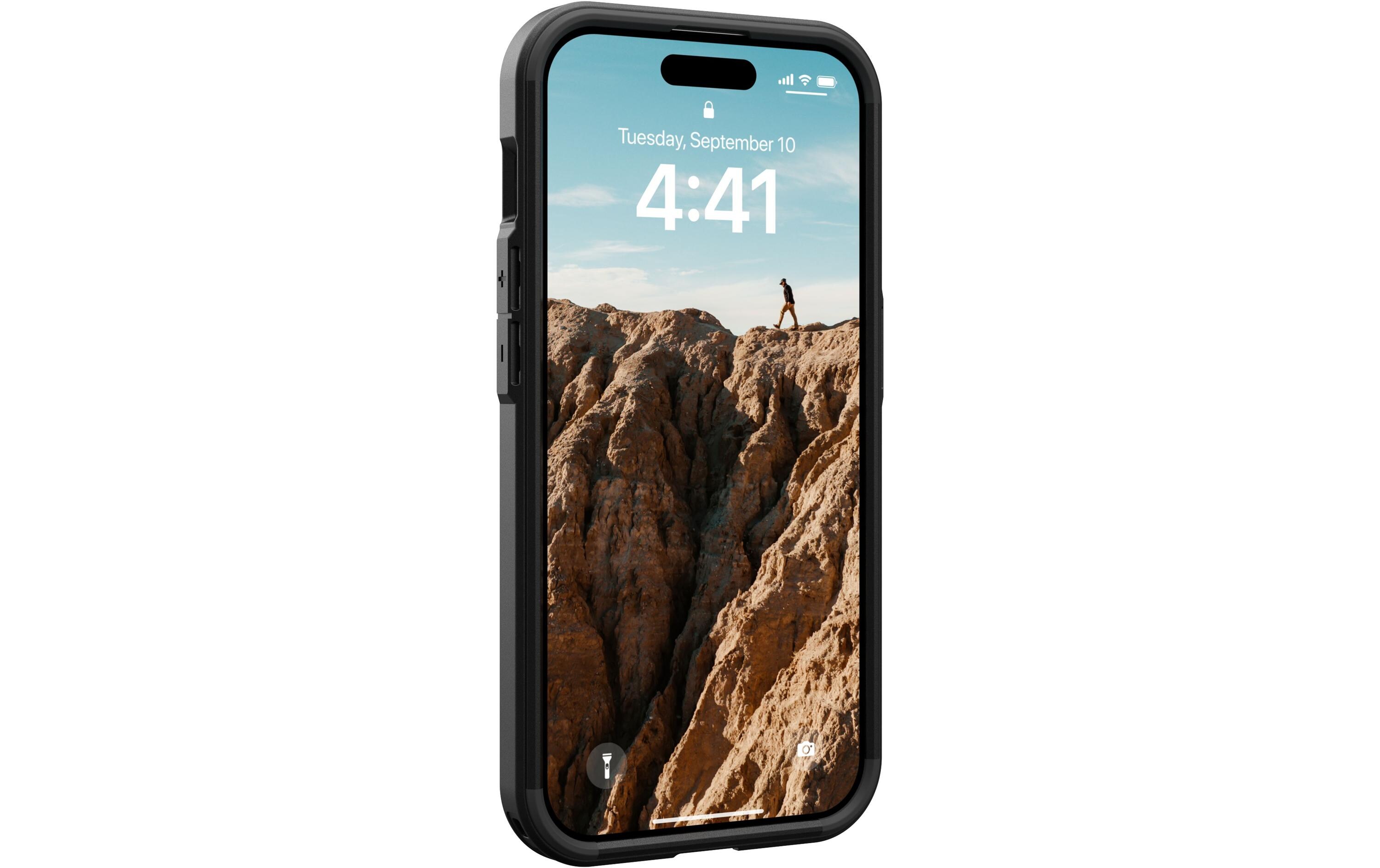 Back Cover Civilian Case iPhone 15 Pro BlackSchutzhülle für das Apple iPhone 15 Pro