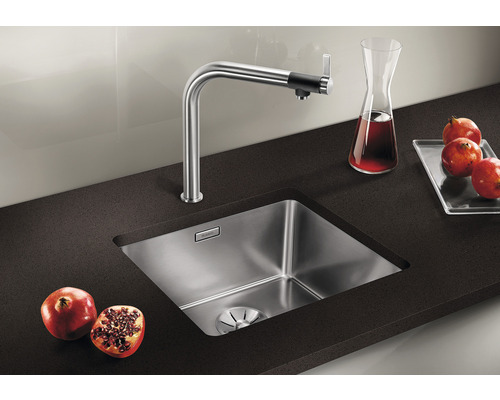 Blanco ANDANO 450-U spoelbak, 490 x 440 mm, roestvrij staal, 522963