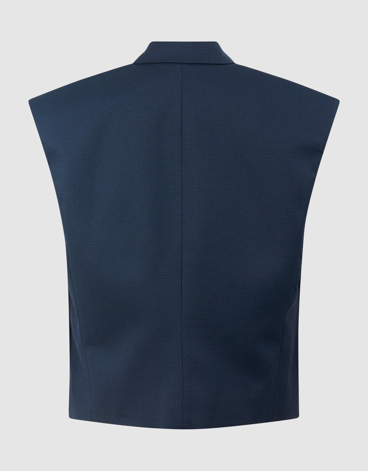 Ruiten Gilet Donkerblauw