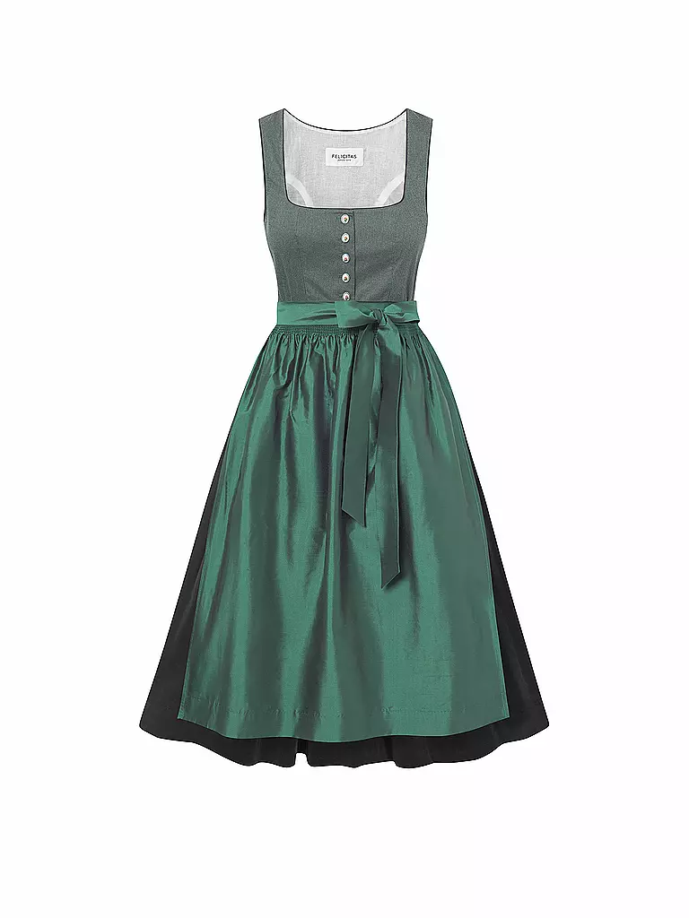 FELI & HANS Dirndl DOROTHEA dunkelgrün