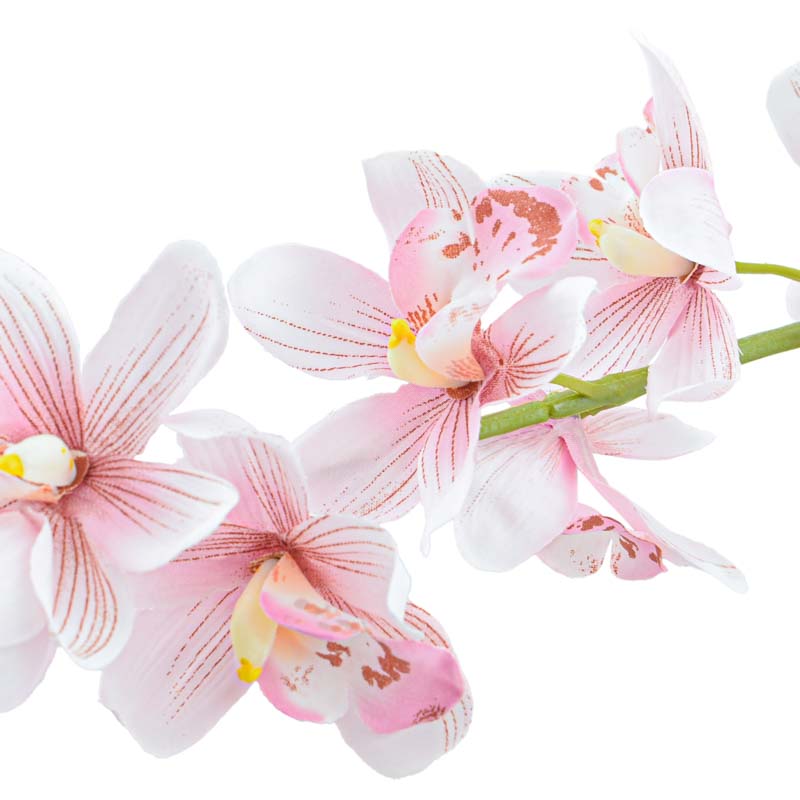 Branche artificielle de mini cymbidium