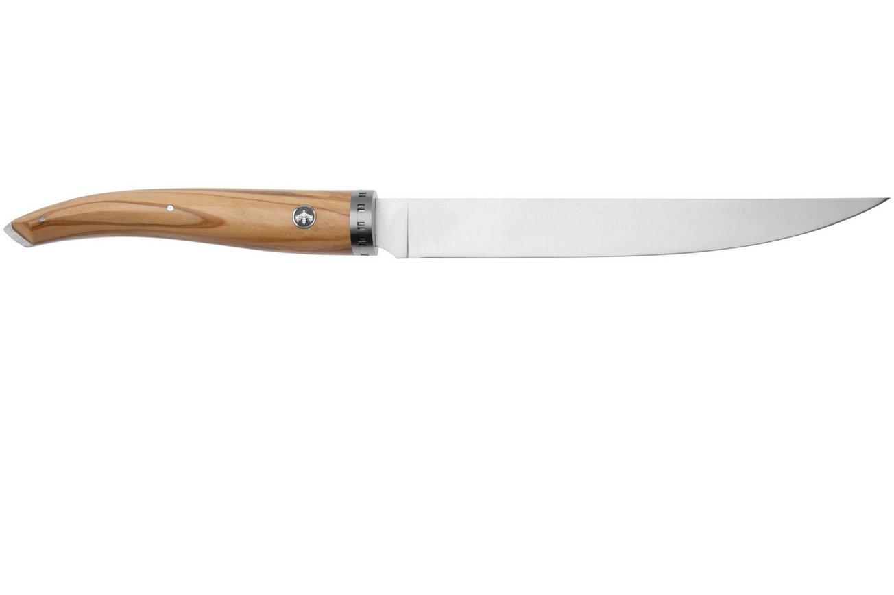 Laguiole en Aubrac Gourmet FGO20OLI olijfhout, uitbeenmes, 20 cm