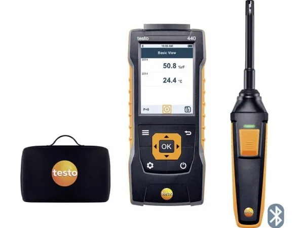testo 440 Set RH Luftfugtighedsmåler (hygrometer) 0 % rF 100 % rF